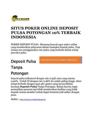 Agen Depo Pulsa Telkomsel Terbaik di Indonesia