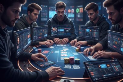 Turnamen poker online yang menguntungkan dengan pemain fokus dan meja poker profesional