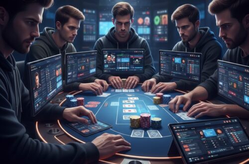 Turnamen poker online yang menguntungkan dengan pemain fokus dan meja poker profesional