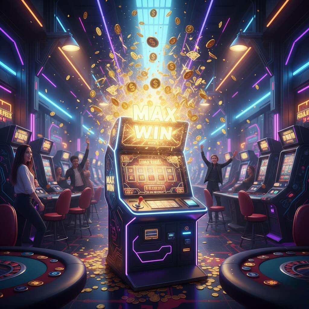 Rahasia maxwin game arcade di 12HOKI